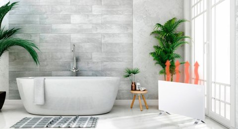 Grzejnik konwektorowy elektryczny 1000W, IP24, WIFI Grzejnik konwektorowy elektryczny 1000W, IP24, WIFI