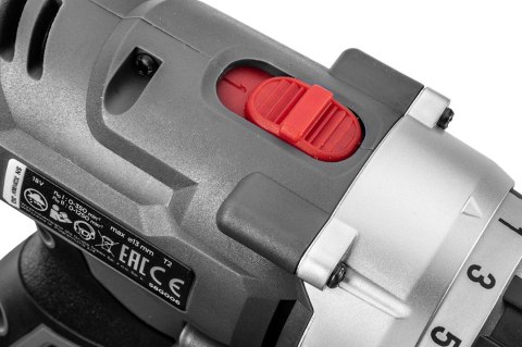 Wiertarko-wkrętarka akumulatorowa Energy+ 18V, Li-Ion, uchwyt 13 mm, 2 aku 2Ah, ład, walizka Wiertarko-wkrętarka akumulatorowa Energy+ 18V, Li-Ion, uchwyt 13 mm, 2 aku 2Ah, ład, walizka
