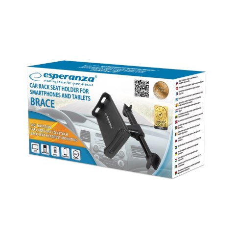 EMH133 Esperanza uchwyt samochodowy do telefonu / tabletu brace EMH133 Esperanza uchwyt samochodowy do telefonu / tabletu brace