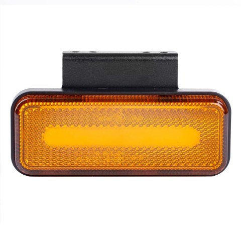 Lampa obrysowa led om-02-o prostokątna pomarańczowa amio-02376 Lampa obrysowa led om-02-o prostokątna pomarańczowa amio-02376