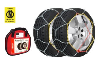 Łańcuchy śniegowe ö-norm 9mm + bag kns-90 amio-02318