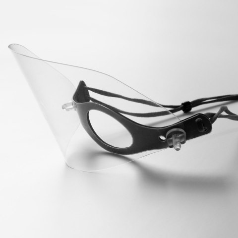 Mini przyłbica / półprzyłbica na nos i usta Mini przyłbica / półprzyłbica na nos i usta