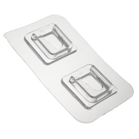 Samoprzylepny zestaw montażowy na ściane do dozownika Promedix 
PR-475, pasuje do PR-470