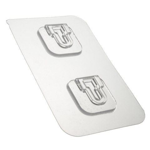 Samoprzylepny zestaw montażowy na ściane do dozownika Promedix 
PR-475, pasuje do PR-470