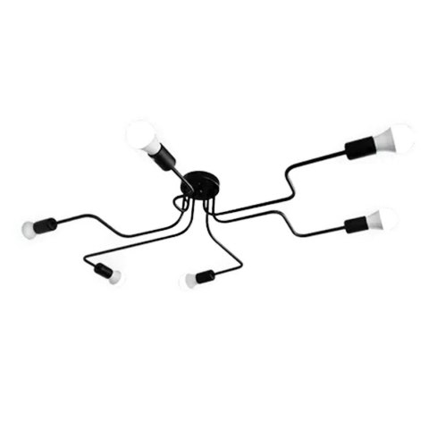 ZD74F Lampa sufitowa 6 ramion żyrandol