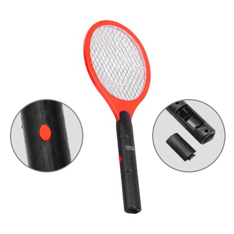 Elektryczna łapka na owady TEESA - czerwona Elektryczna łapka na owady TEESA - czerwona