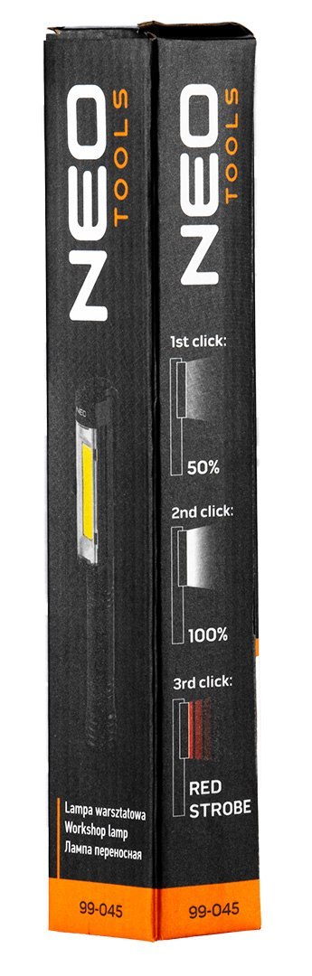 Lampa inspekcyjna bateryjna 400 lm COB Lampa inspekcyjna bateryjna 400 lm COB