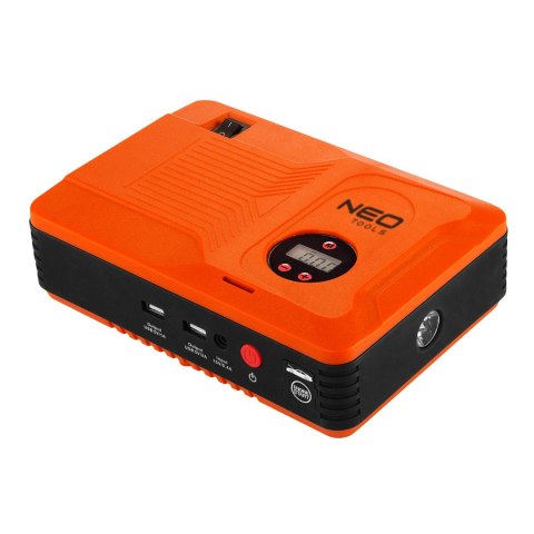 Urządzenie rozruchowe "Jumpstarter", power bank - 14Ah, kompresor 3.5BAR, latarka Urządzenie rozruchowe "Jumpstarter", power bank - 14Ah, kompresor 3.5BAR, latarka