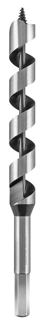 Wiertła spiralne do drewna 230 mm, zestaw 6 szt.