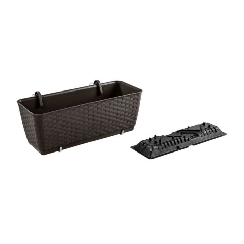 Doniczka rattanowa z hakami Ratolla DRL400PW umbra Doniczka rattanowa z hakami Ratolla DRL400PW umbra