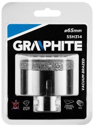 Otwornica diamentowa 65 mm x M14