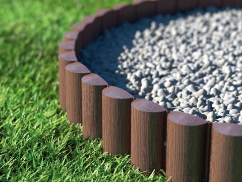 Palisada ogrodowa Cellfast Eco brązowa