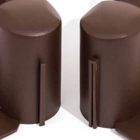 Palisada ogrodowa z najazdem IPAL6 3,02m brązowa