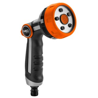 Zraszacz wielofunkcyjny, 5 funkcji, z płynną regulacją, metalowa tarcza