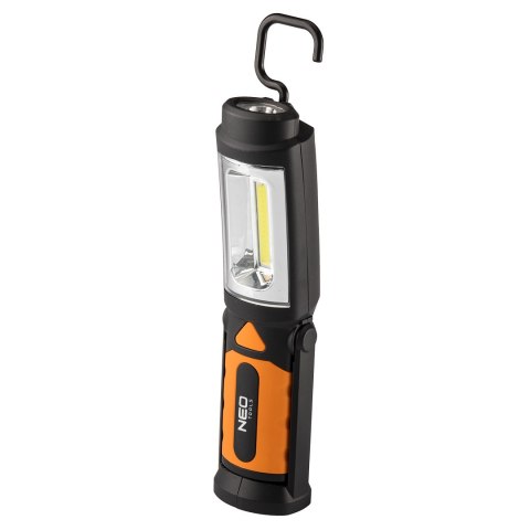 Lampa warsztatowa bateryjna 300 lm COB 2 w 1 + baterie 3 x AA Lampa warsztatowa bateryjna 300 lm COB 2 w 1 + baterie 3 x AA