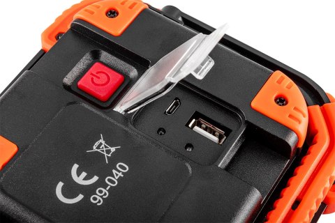 Naświetlacz akumulatorowy 750+250 lm COB Naświetlacz akumulatorowy 750+250 lm COB