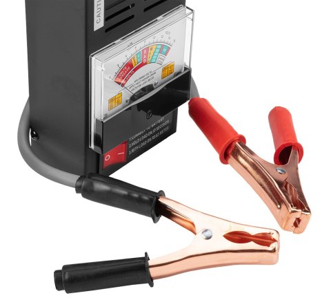 Tester akumulatorów 100 A, 6/12 V - analogowy Tester akumulatorów 100 A, 6/12 V - analogowy