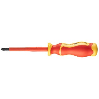 Wkrętak krzyżowy 1000V, PZ2 x 6 x 100 mm