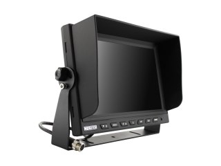 Monitor samochodowy lub wolnostojący lcd 9cali cali z obsługa do 2 kamer 4pin 12v 24v