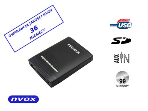 Zmieniarka cyfrowa emulator mp3 usb sd hyundai kia 13pin