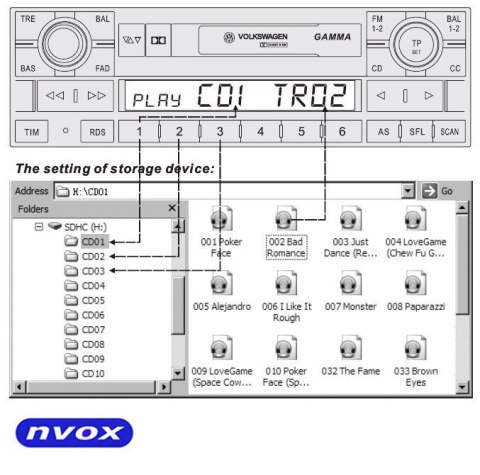 Zmieniarka cyfrowa emulator mp3 usb sd hyundai kia 13pin