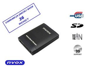 Zmieniarka cyfrowa emulator mp3 usb sd renault 12pin