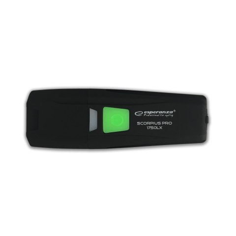 EOT060 Esperanza profesjonalna lampka rowerowa led na przód scorpius pro 1750 lx