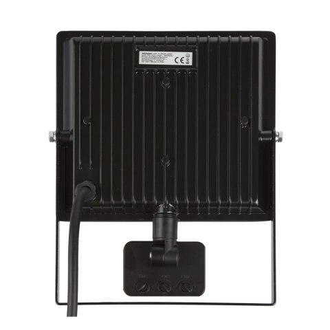 Naświetlacz LEDz czujnikiem ruchu Maclean, slim 50W, 4000lm, barwa ciepła biała (3000K), IP44, MCE650 WW PIR