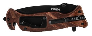 Nóż survivalowy składany 22 cm, 6 w 1