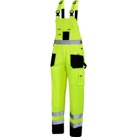 Ogrodniczki ostrzegawcze czarno-żółte, "2xl", ce, lahti