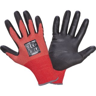 Rękawice pu cut res. c, l200307p, karta, "7", ce, lahti