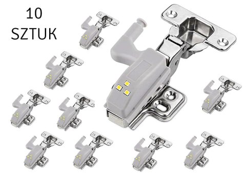ZD23F Lampka led na zawias szafki 10szt.