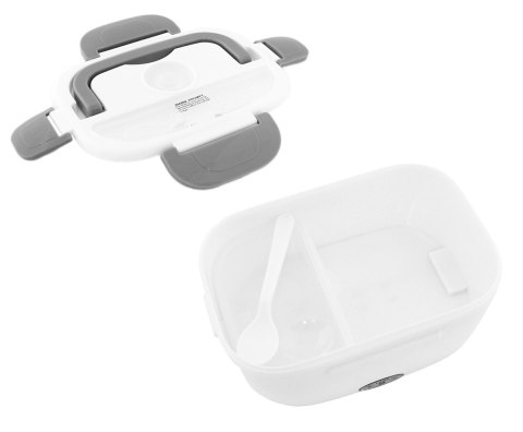 AG479G Lunchbox podgrzewany biało-szary