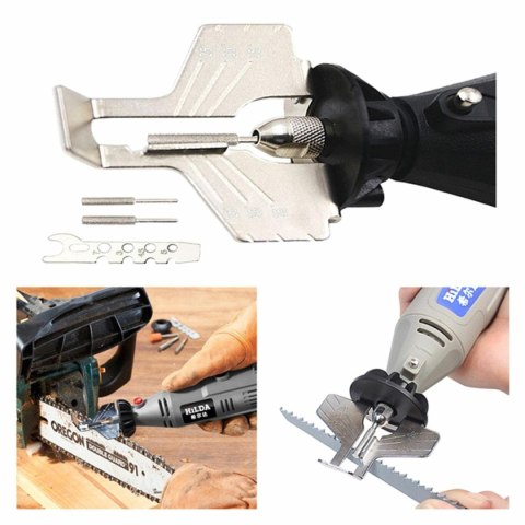 AG685B Ostrzałka do łańcucha + klucz