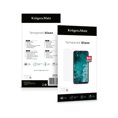 Szkło ochronne Kruger&Matz do LIVE 8 Szkło ochronne Kruger&Matz do LIVE 8