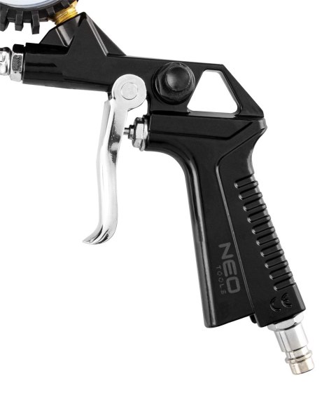 Pistolet do pompowania z manometrem śr. 63 mm Pistolet do pompowania z manometrem śr. 63 mm