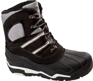 Śniegowce zamsz/oxford czarno-szare, "39/40", lahti