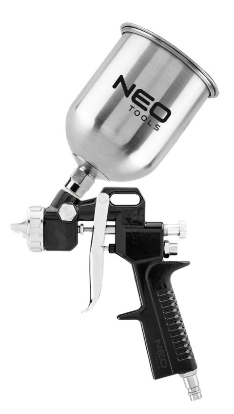 Zestaw lakierniczy, pistolet natryskowy górny zbiornik, 5 szt.