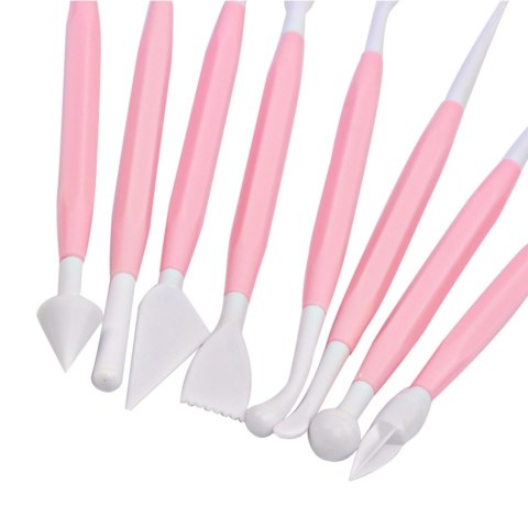 AG406L Szpatułki do dekoracji ciast 8szt AG406L Szpatułki do dekoracji ciast 8szt