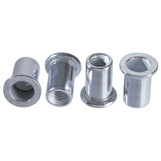 Nitonakrętki aluminiowe M3, 20 szt