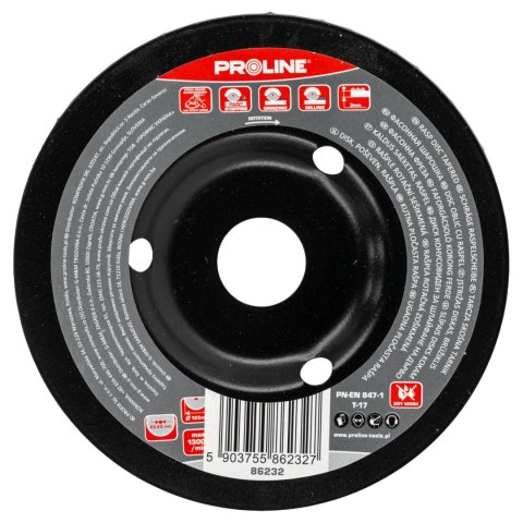 Tarcza skośna tarnik drobne zęby typ b 125mm proline