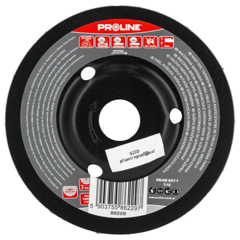 Tarcza skośna tarnik grube zęby 125mm proline Tarcza skośna tarnik grube zęby 125mm proline