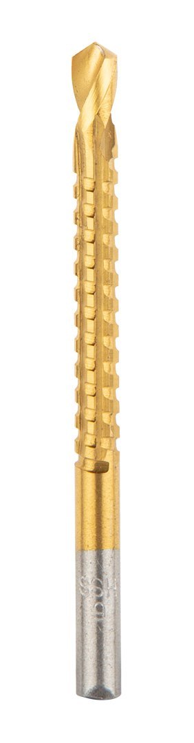 Wiertła stopniowe, rozwiertaki, frezowiertła, pogłębiacz, zestaw 7 szt. Wiertła stopniowe, rozwiertaki, frezowiertła, pogłębiacz, zestaw 7 szt.