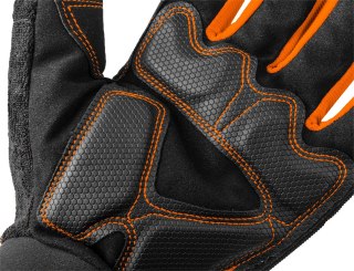 Rękawice robocze z magnesem, bez palców, rozmiar 10"