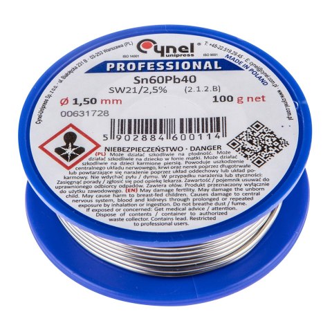 Zestaw do lutowania miękkiego, lut i kalafonia Zestaw do lutowania miękkiego, lut i kalafonia