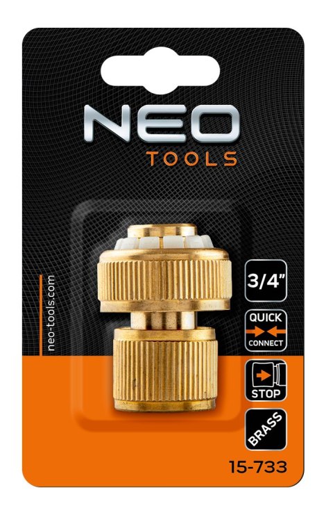 Złączka STOP 3/4", mosiężna