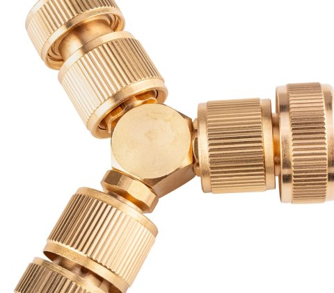 Złączka przelotowa 3/4", mosiężna