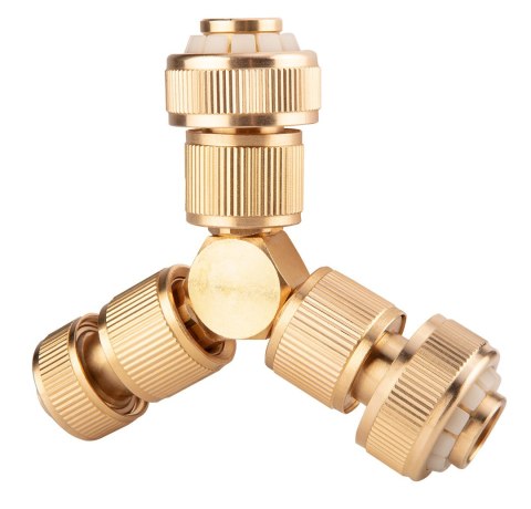 Złączka przelotowa 3/4", mosiężna