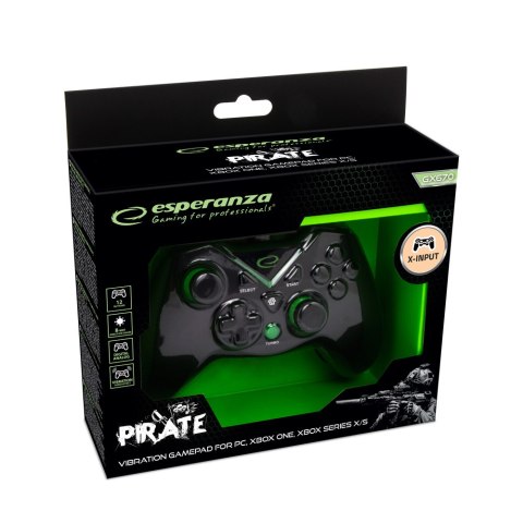 EGG114K Esperanza gamepad pc/xbox one/xbox series x/s usb pirate