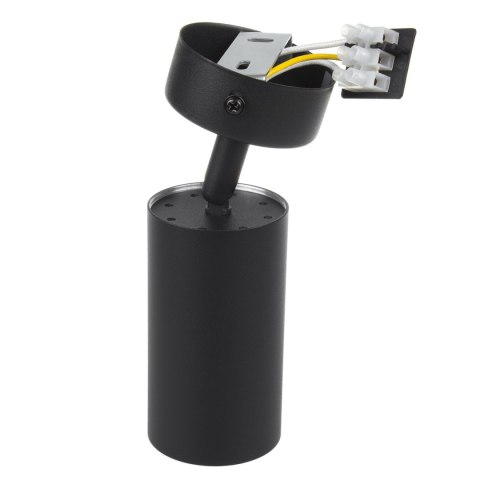 Lampa ścienno-sufitowa Maclean, punktowa, ruchoma, aluminiowa, 1xGU10, 55x100mm, kolor czarny mat, MCE451 B